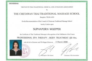 Professional spa therapy & body treatment